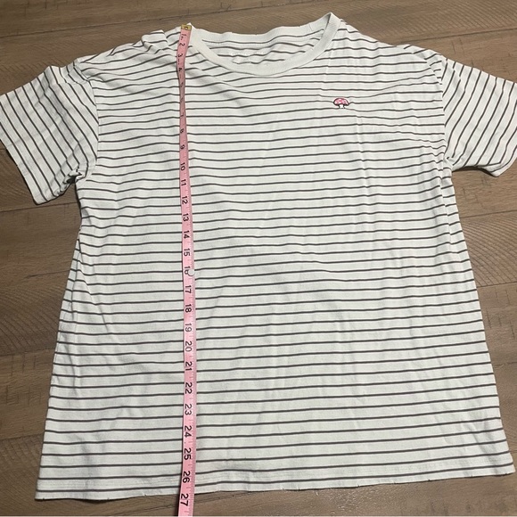 American Eagle Oversized striped mushroom shirt - Picture 4 of 5